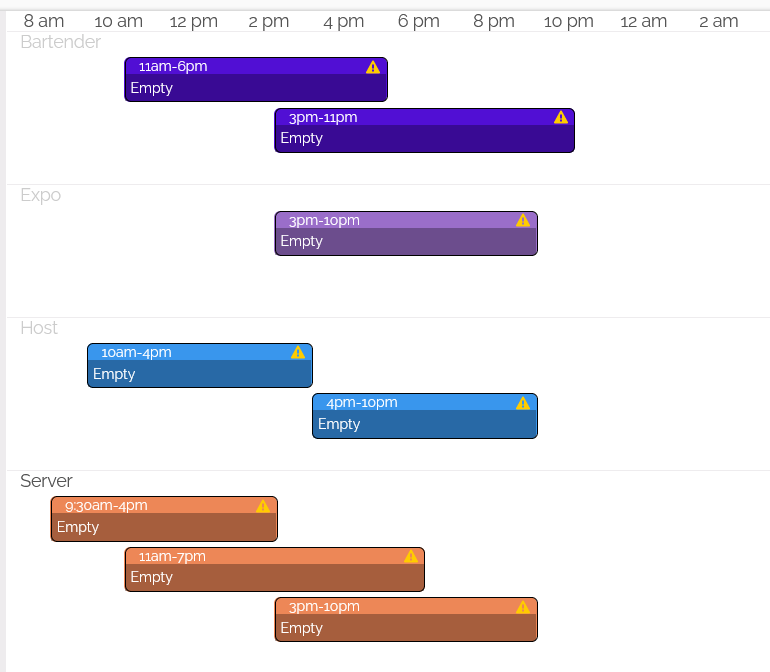 BarSight Employee Scheduling - How To Schedule Restaurant Employees