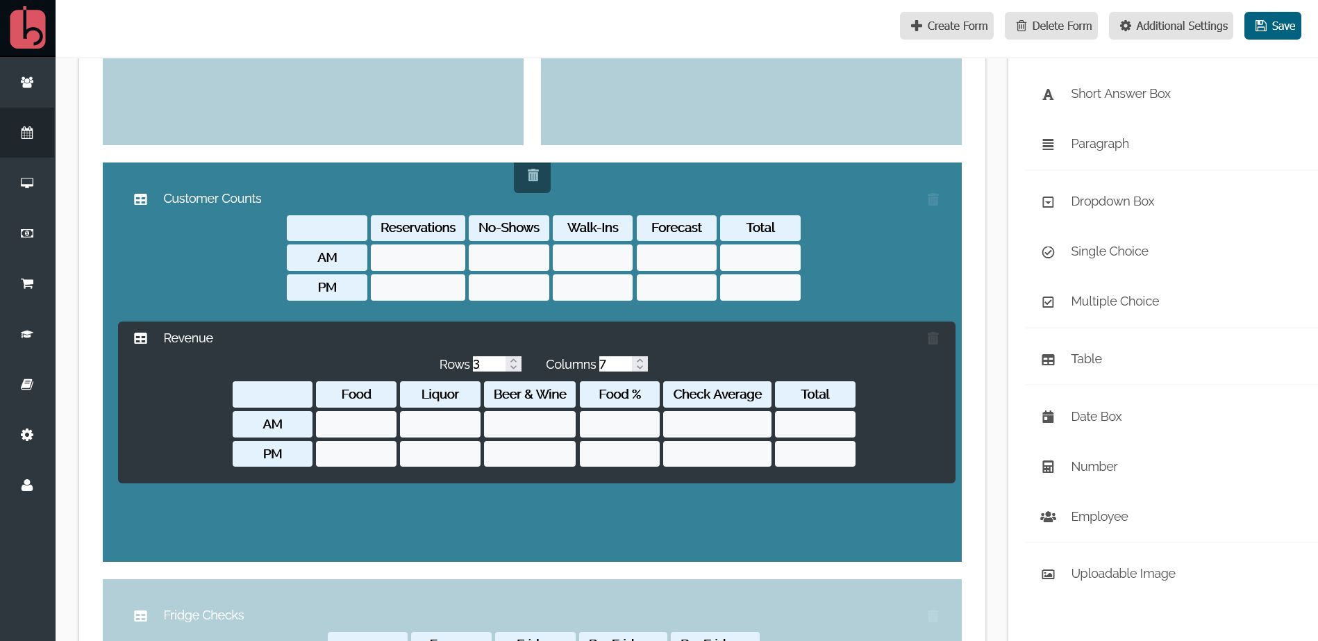 Resources - Logbook-Form-Table