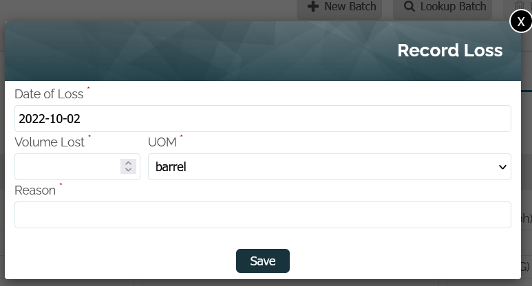 BarSight Record batch loss